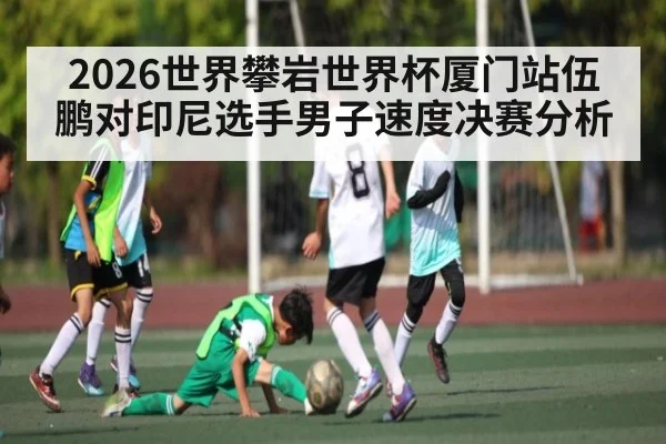 2026世界攀岩世界杯厦门站伍鹏对印尼选手男子速度决赛分析